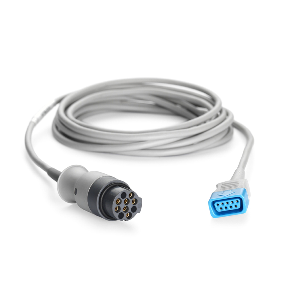 Câble d&#39interconnexion TruSignal™ SpO2, connecteur Datex, réutilisable (1/boîte)