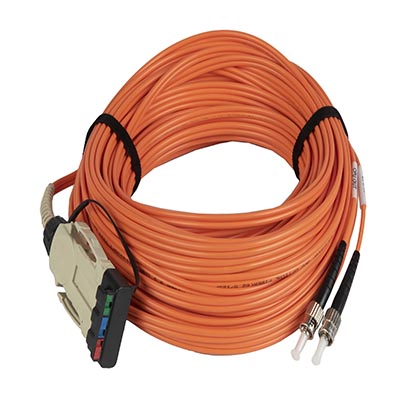 Cable Fiber Straight Tip to FDDI Duplex 75ft