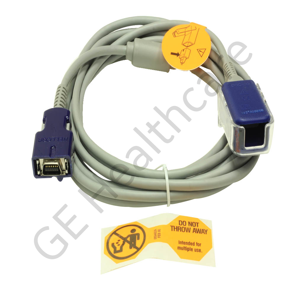 Câble d&#39interconnexion Nellcor DOC-4, 3m, réutilisable (1/boîte)