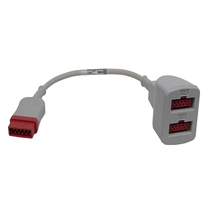 IBP, DUAL ADAPTER CABLE, 30 CM/1 FT.