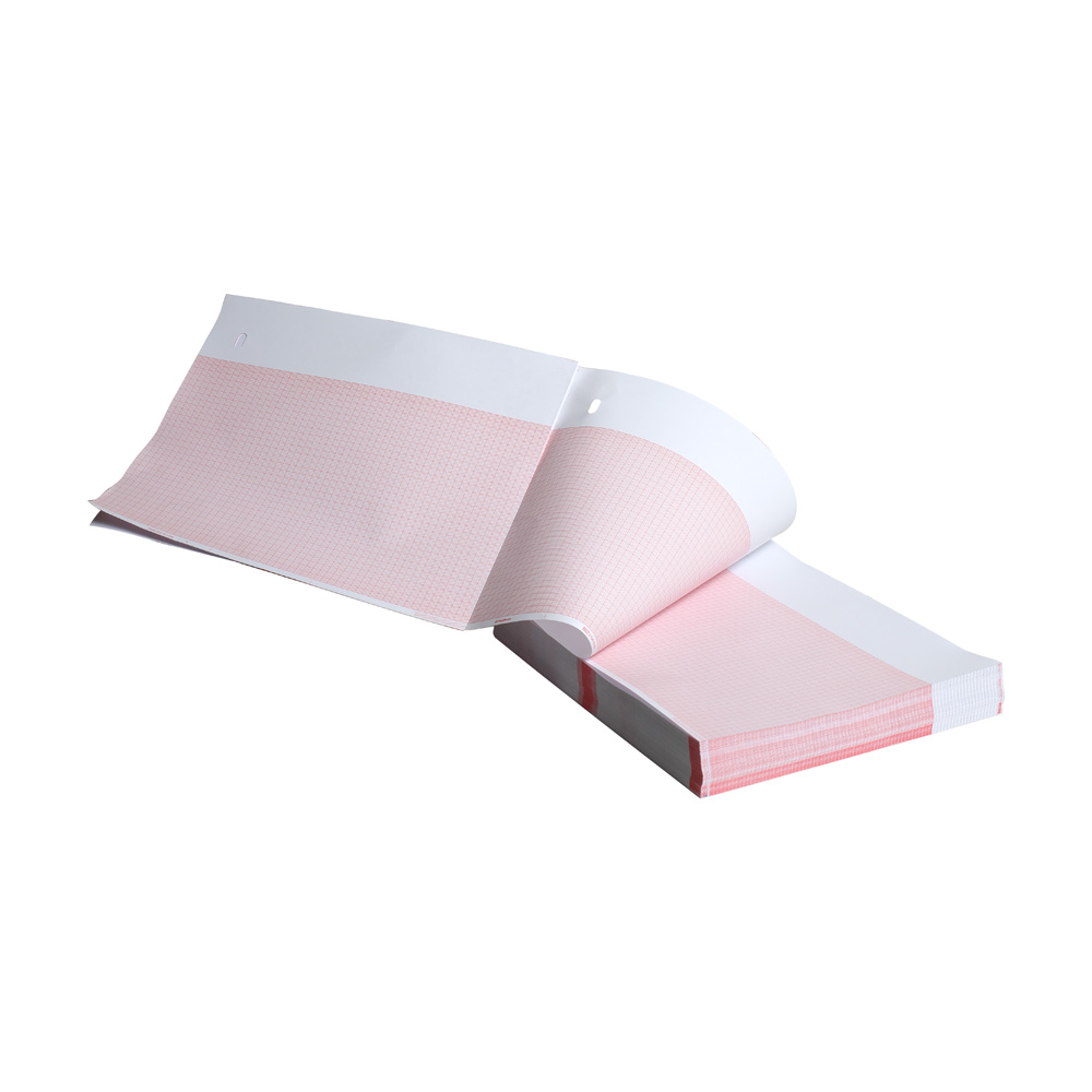 Paper A Red Grid 155mm Wide Z-Fold Hole 150 Sheet 16/Pk