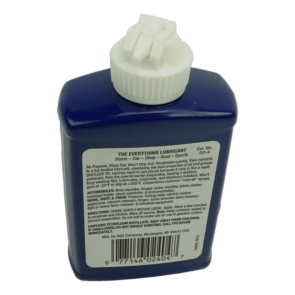 Dripless Petroleum Oil Lubricant 4oz Can Dripless Oil Dripless Petroleum Oil Lubricant 4oz Can Dripless Oil