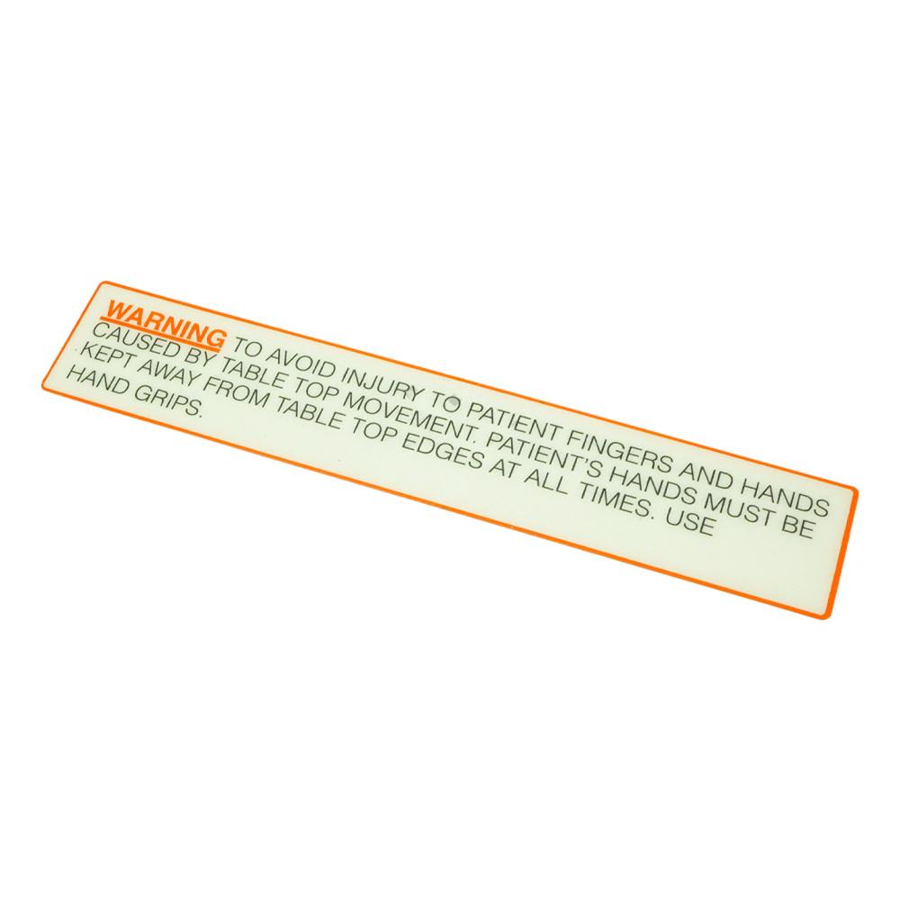 Warning Label 46-257756P1 Warning Label 46-257756P1