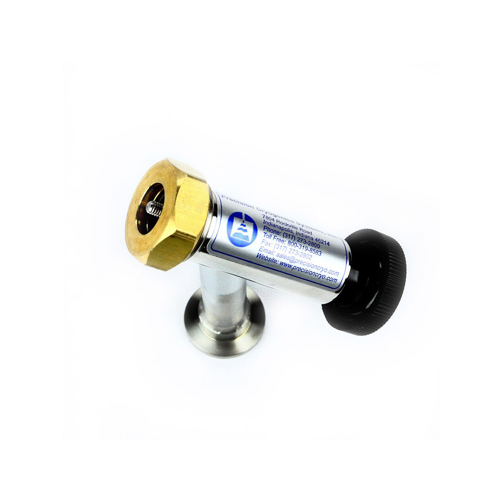 Seal Off Valve Operator with KF16 Flange Seal Off Valve Operator with KF16 Flange
