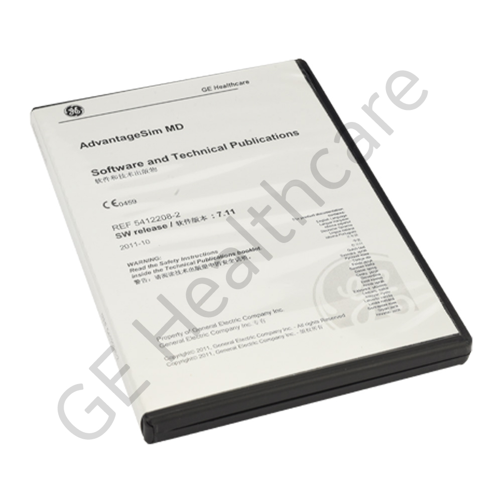 Advantage SIM MD Software and Documents CD