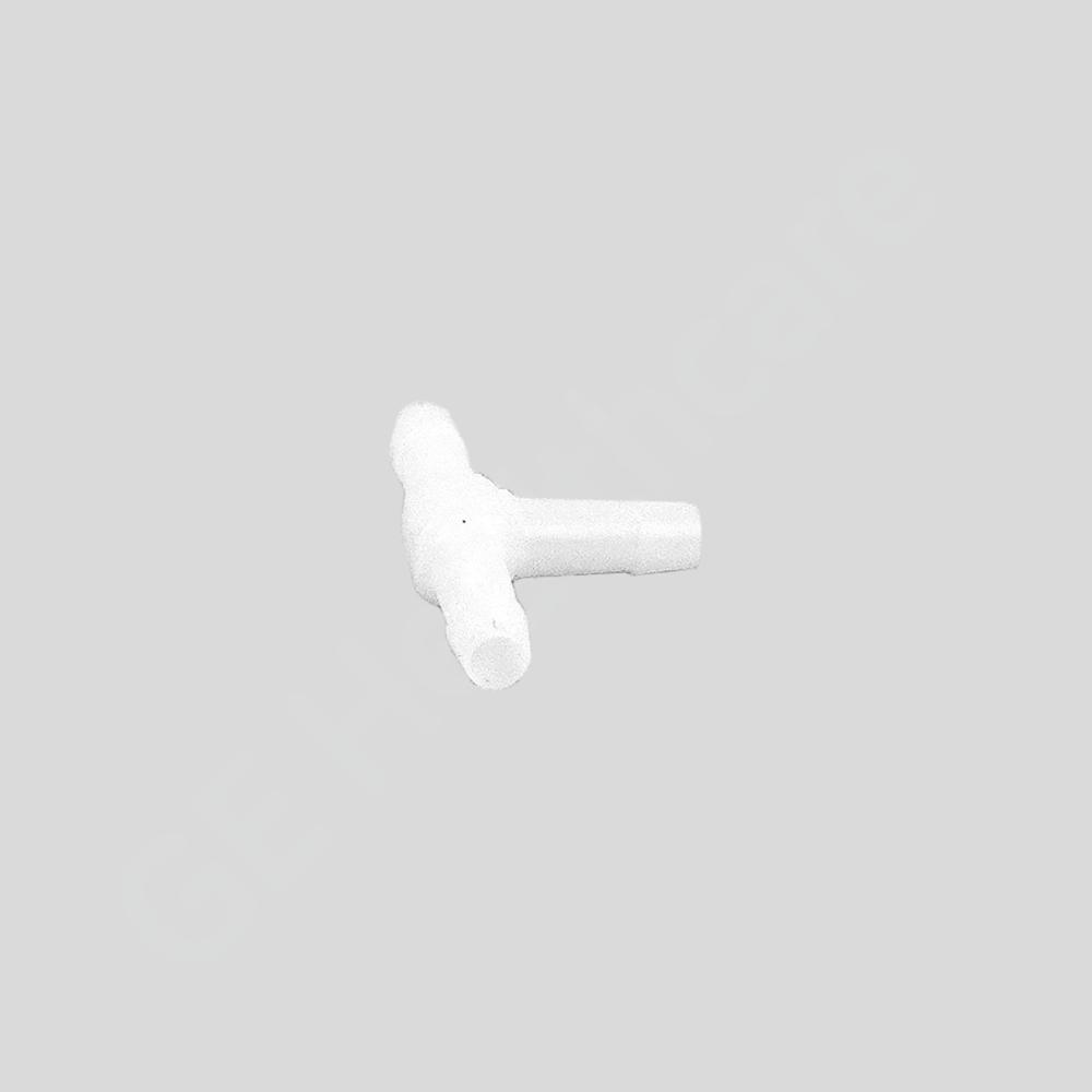Tube Connector, T-Piece 3 mm, White Tube Connector, T-Piece 3 mm, White