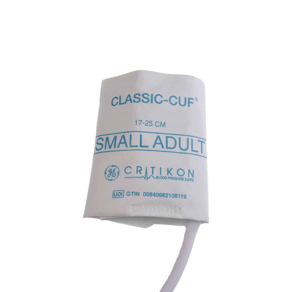 Brassard PNI CLASSIC-CUF Adulte bras fins (17-25cm), connecteur à baïonnette à 1 tube (20/boîte)