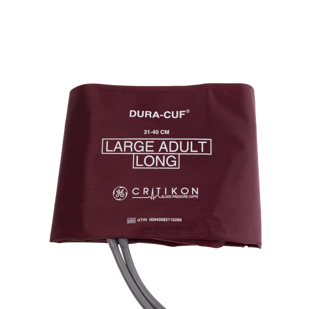 Brassard PNI DURA-CUF Adulte gros bras longs (31-40cm), 2 tubes Dinaclick ISO80369-5, bordeaux (5/boîte) Brassard PNI DURA-CUF Adulte gros bras longs (31-40cm), 2 tubes Dinaclick ISO80369-5, bordeaux (5/boîte)