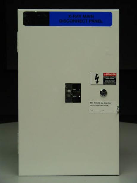 25 KAIC X-Ray Main Disconnect Panel 80 Amp, 480 V/208 V